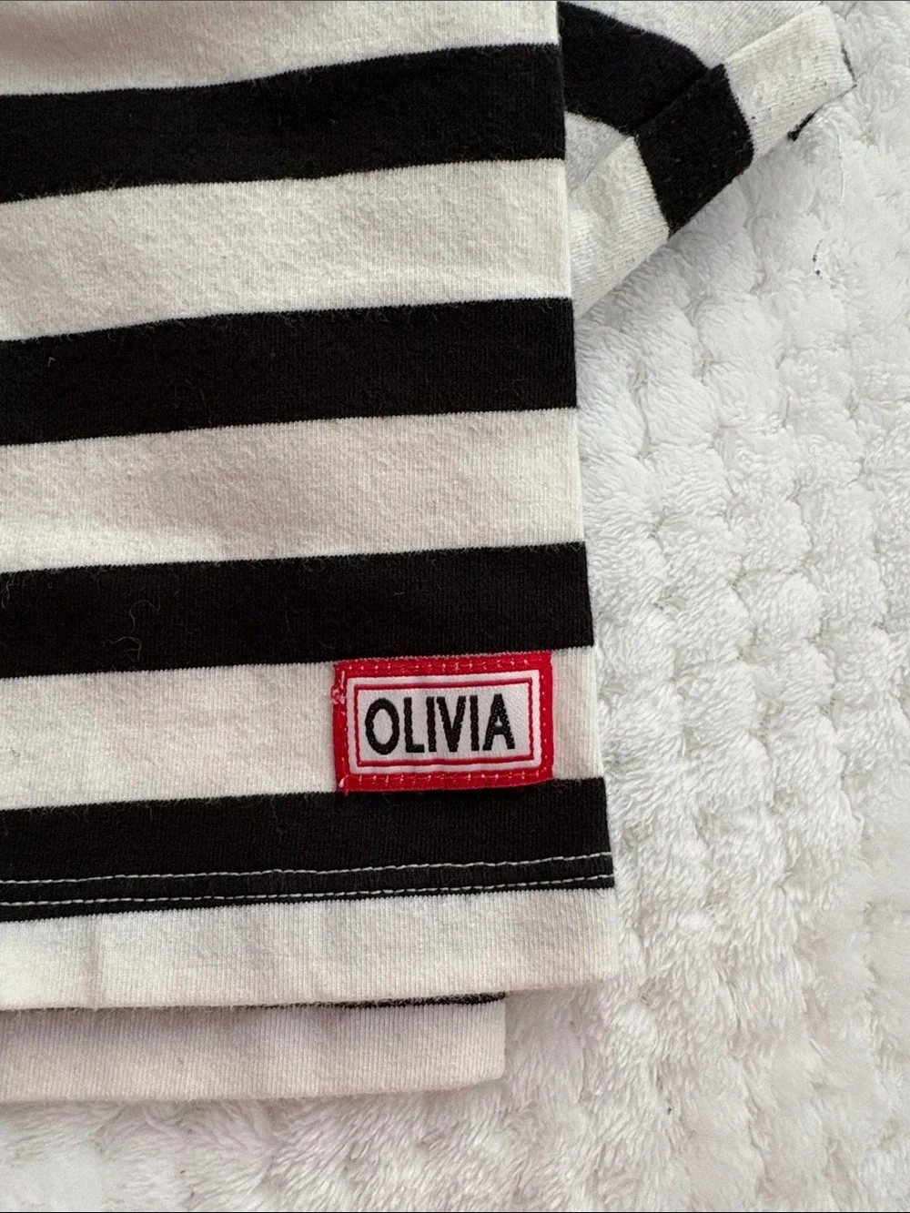 Olivia for Gymboree Striped Black & White Leggings ~ Size 10